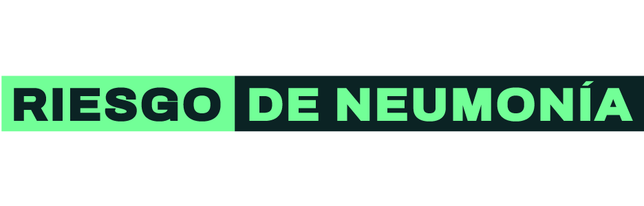 Logotipo de riesgo de neumonía